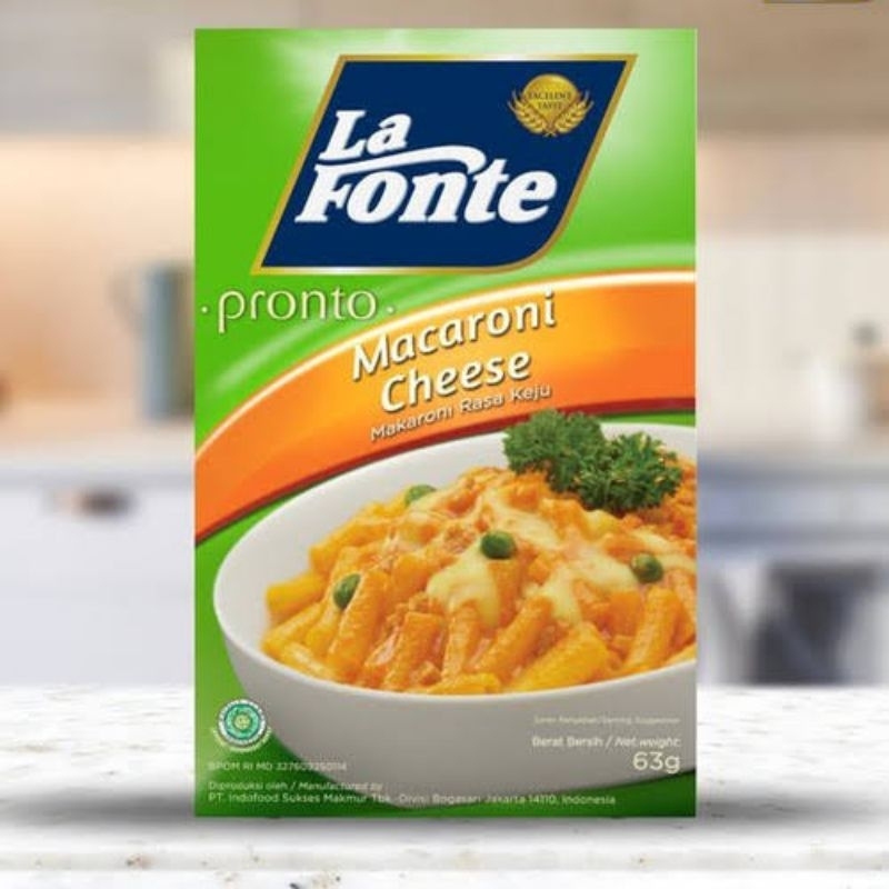 

La Fonte Macaroni With Cheese 63 gr