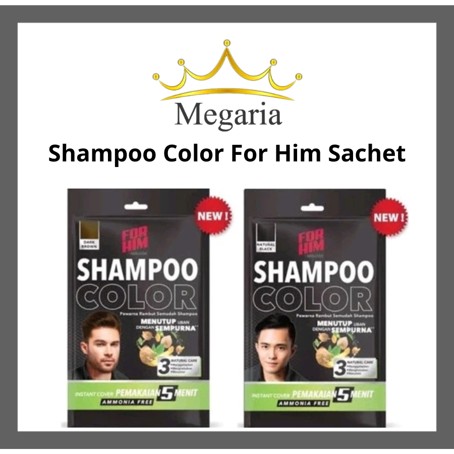 Miranda For Him Shampoo Color Sachet Pewarna Rambut