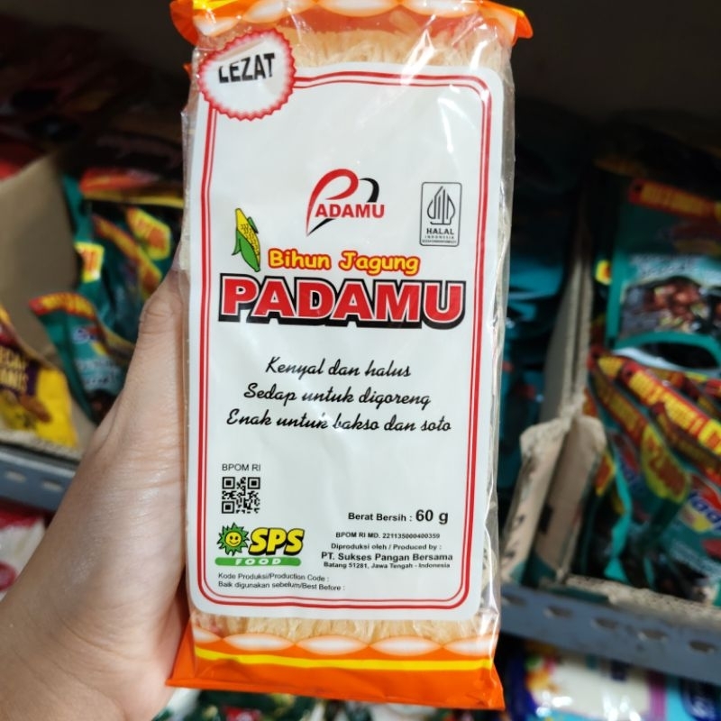 

Bihun Jagung Padamu 60 gr
