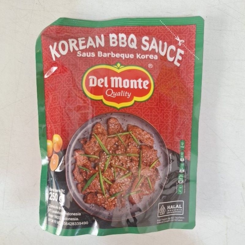 

DELMONTE SAUS KOREAN BBQ 250GR