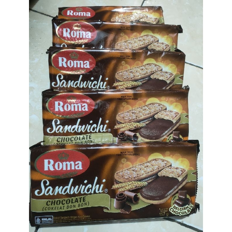 

Roma sandwich DARI MAYORA 1 slop dapat 7