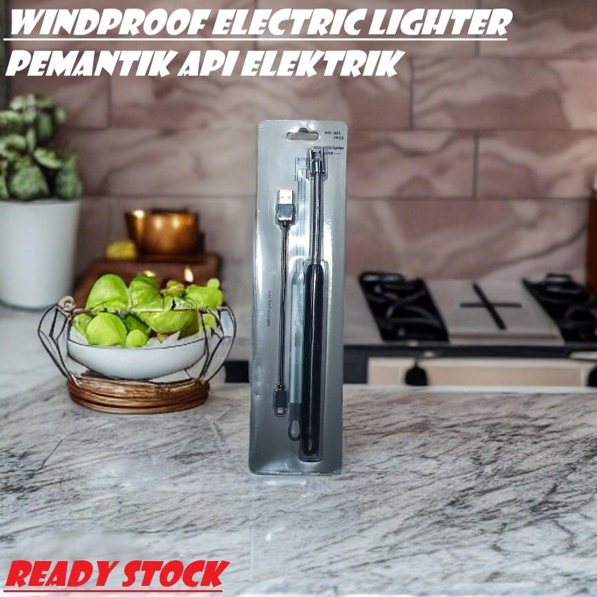 Pemantik kompor elektrik pemantik listrik USB rechargeable korek kompor elektrik USB korek api listr
