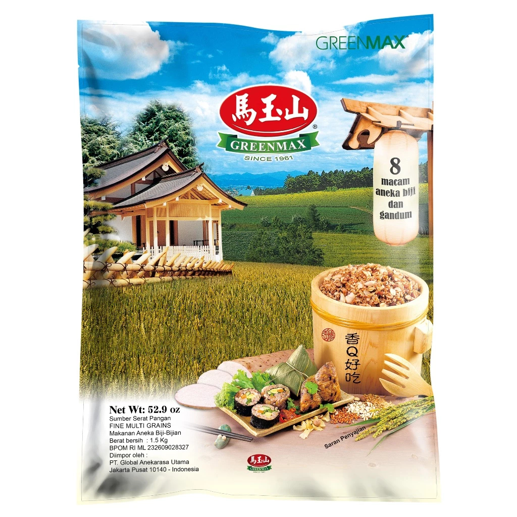 

GREENMAX FINE MULTI GRAINS 1500GRAM