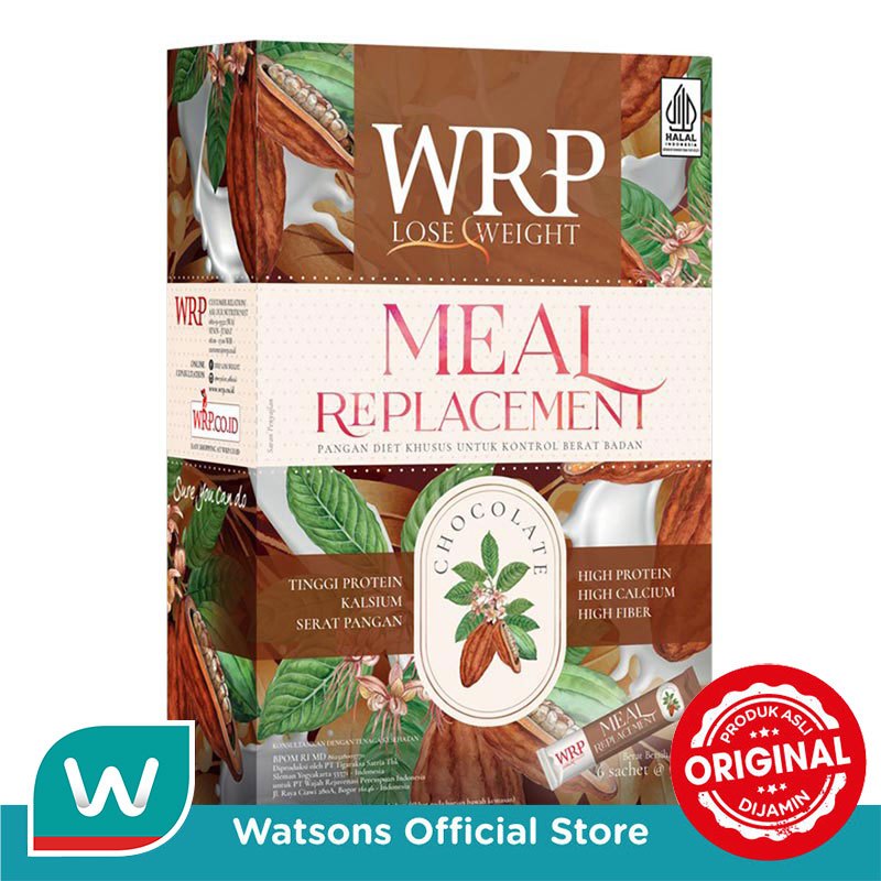 WRP Meal Replacement Chocolate 6'S