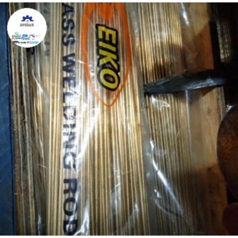 kawat las Kuningan eiko uk 3mm x 10kg / isi 160 pcs