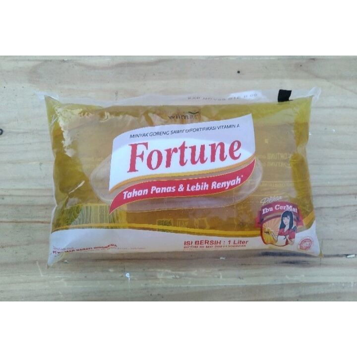 

jual fortune bantal minyak 1 liter isi 12 pcs cargo