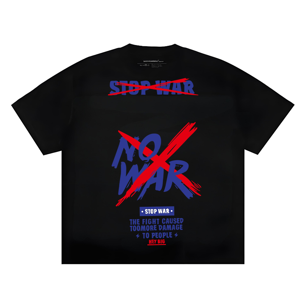 2025 Kaos Katun Pria Korea | Kaos Pria Netral Kaos Wanita Ukuran Plus Longgar | Tren Longgar-5656