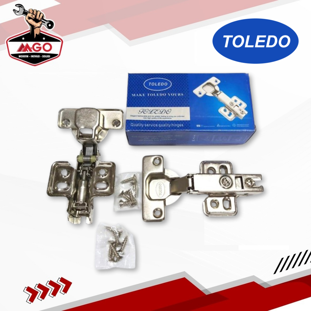 Engsel Sendok Hydrolic TOLEDO 781 Lurus