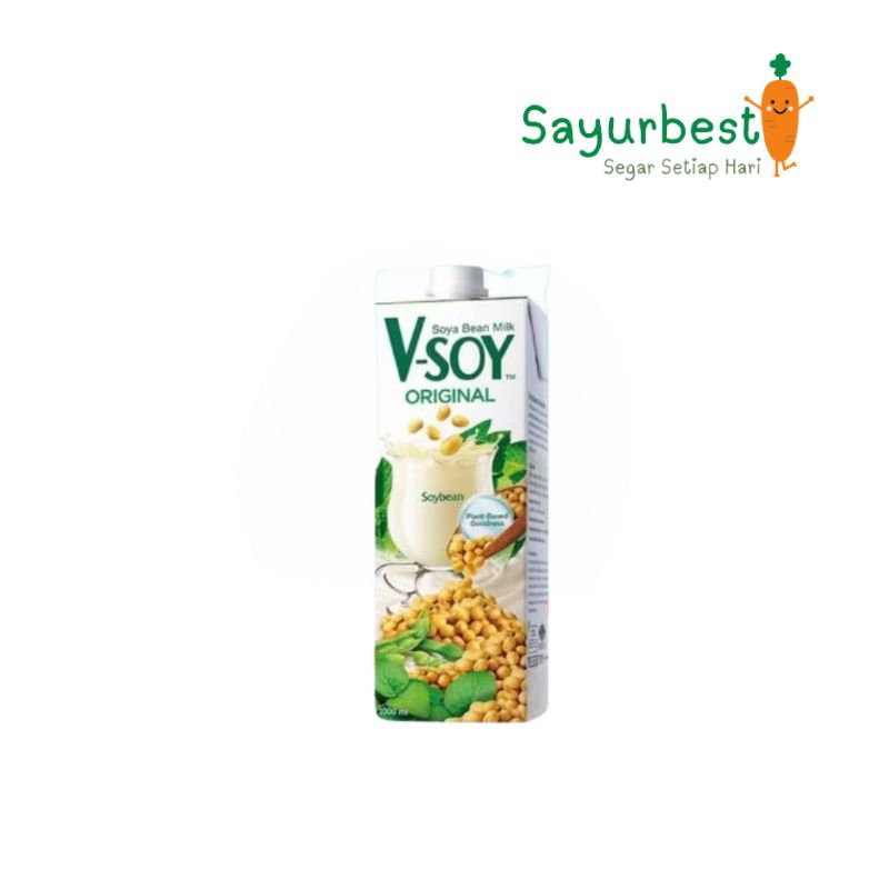 

V-Soy Soy Bean Milk Original 1 liter
