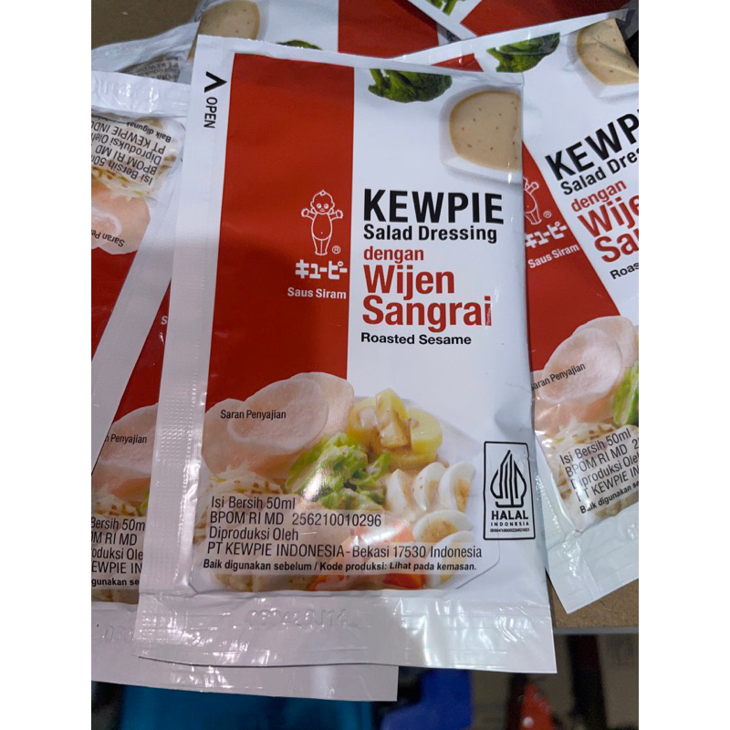 

Kewpie Wijen Sangrai Sachet 50ml