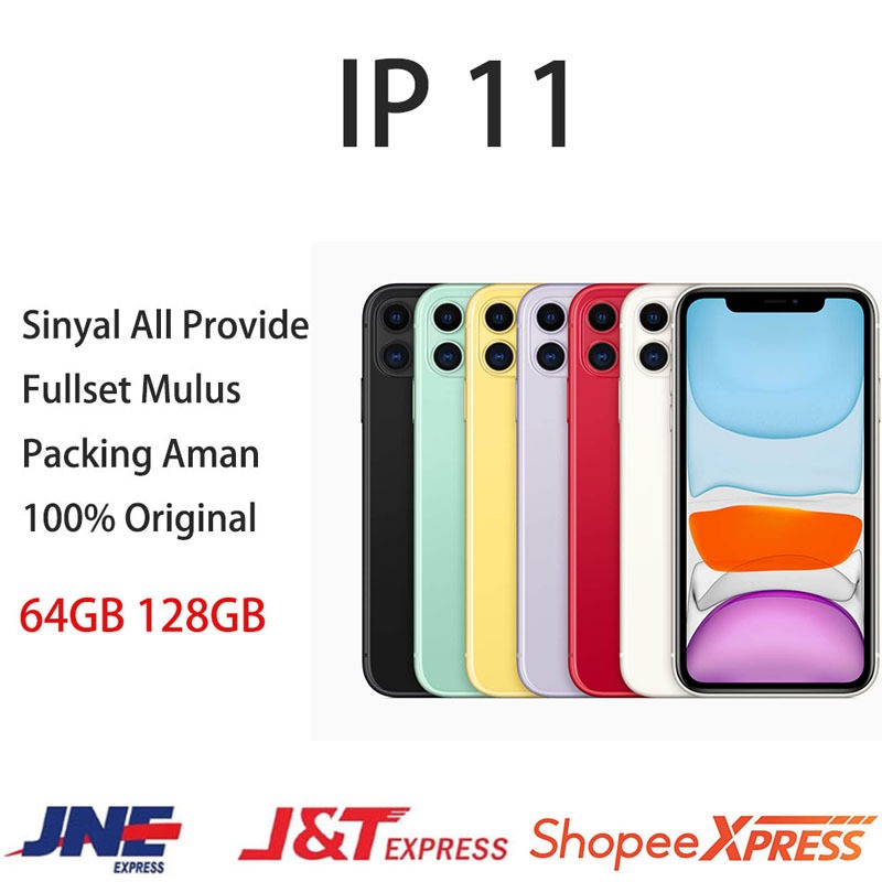 IK8 iP 1164gb second / ip second LIKE NEW MULUS IP11 TERBARU ORI100% MULUS NORMAL FULLSET