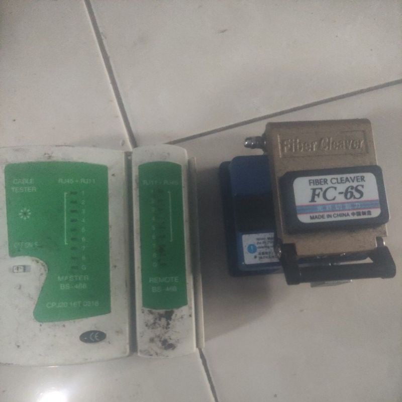 Clever FO Fiber Optik dan LAN Tester NORMAL Second