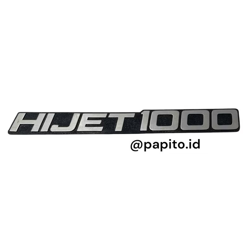 Emblem tulisan HIJET1000 Original