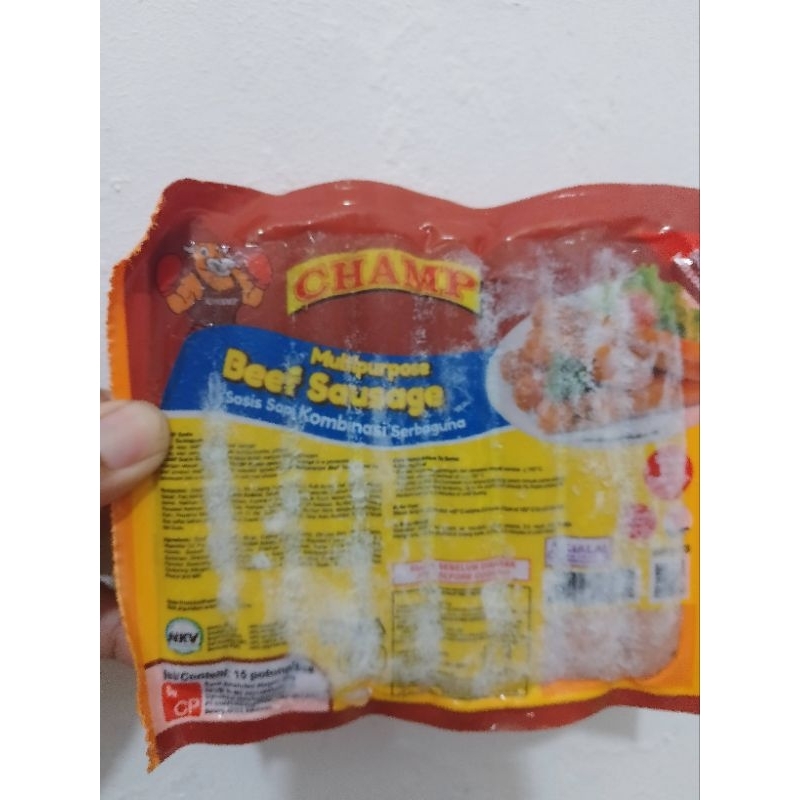 

sosis daging sapi champ
