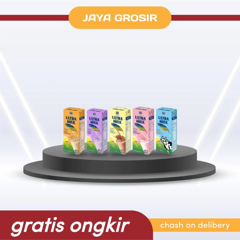 

Promo Susu Ultra Milk 200ml 5 pcs | Susu UHT 5pcs 200ml