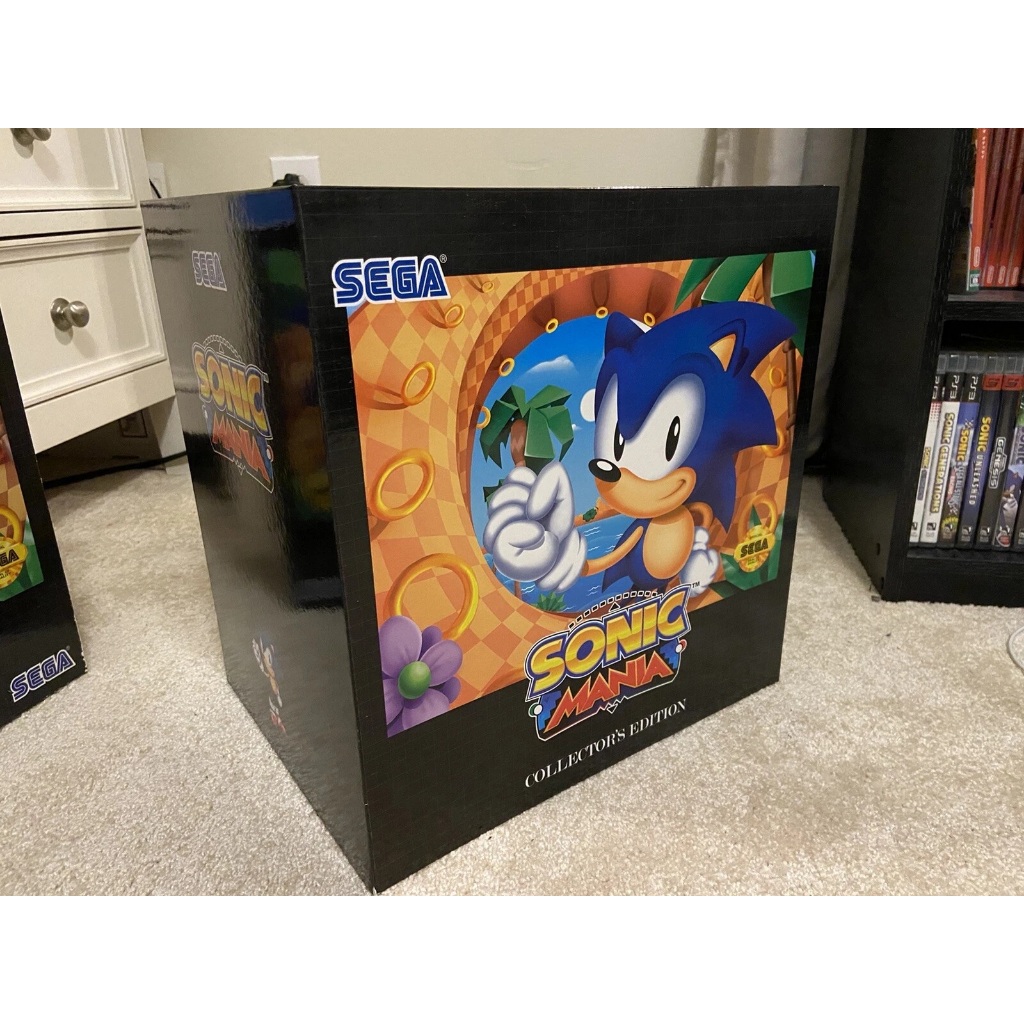 Sonic Mania Collector’s Edition PS4 – Statue, Pins, and Soundtrack Original