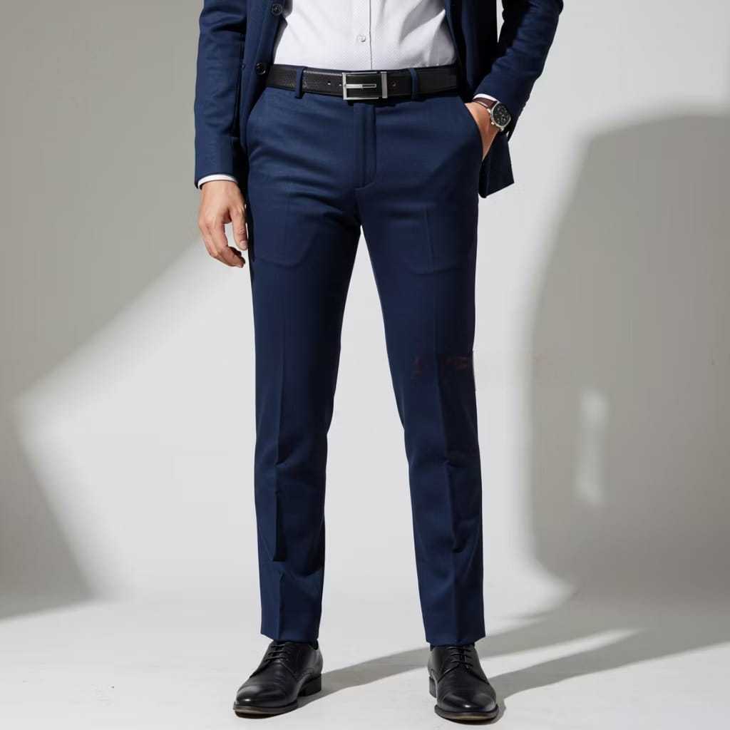 Hot Product Celana Kerja Pria Slim Fit - Bahan Stretch Premium Nyaman Seharian Tidak Bikin Gerah