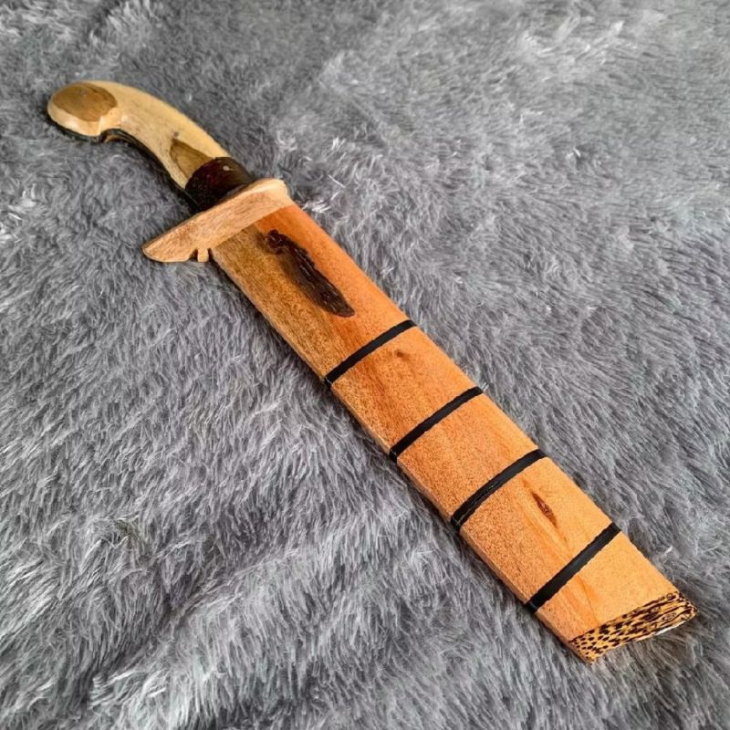 JOE PISAU SEMBELIH SAPI KAMBING BAHAN BAJA PER ASLI| PANJANG TOTAL 39cm