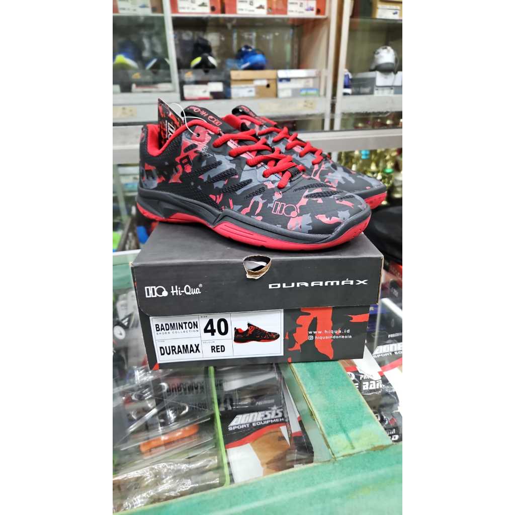 Sepatu Badminton HI-QUA / HIQUA DURAMAX ORIGINAL