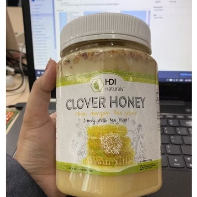 

Madu Clover honey 1kg exp tahun 2026 + sendok kayu