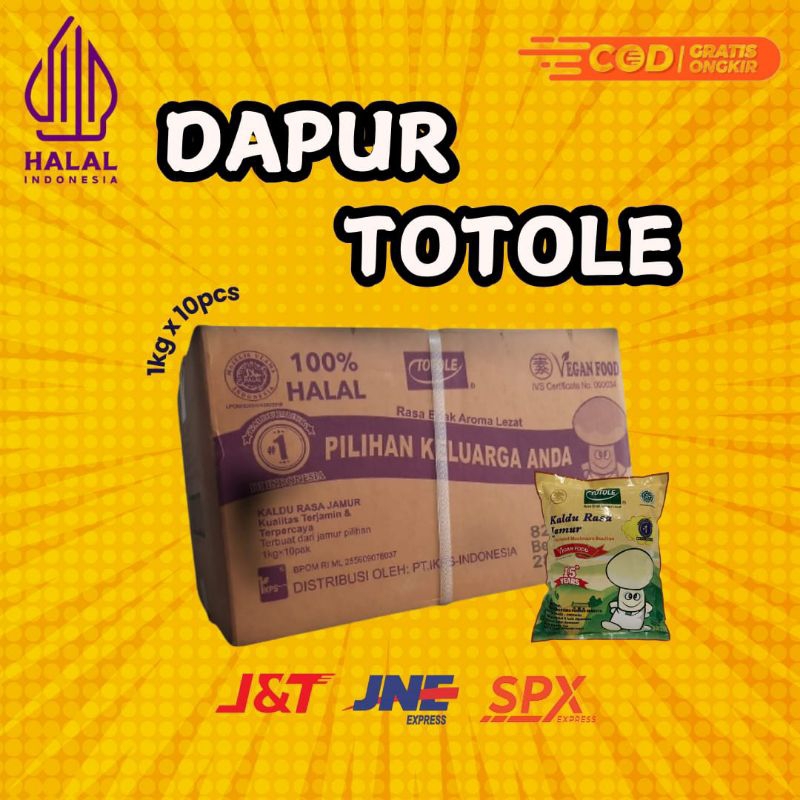 

Totole Kaldu Jamur 1kg/1000gram 1 DUS