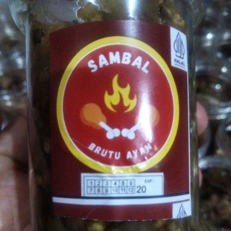 

Sambal brutu ayam,sangat lezat di temani nasi
