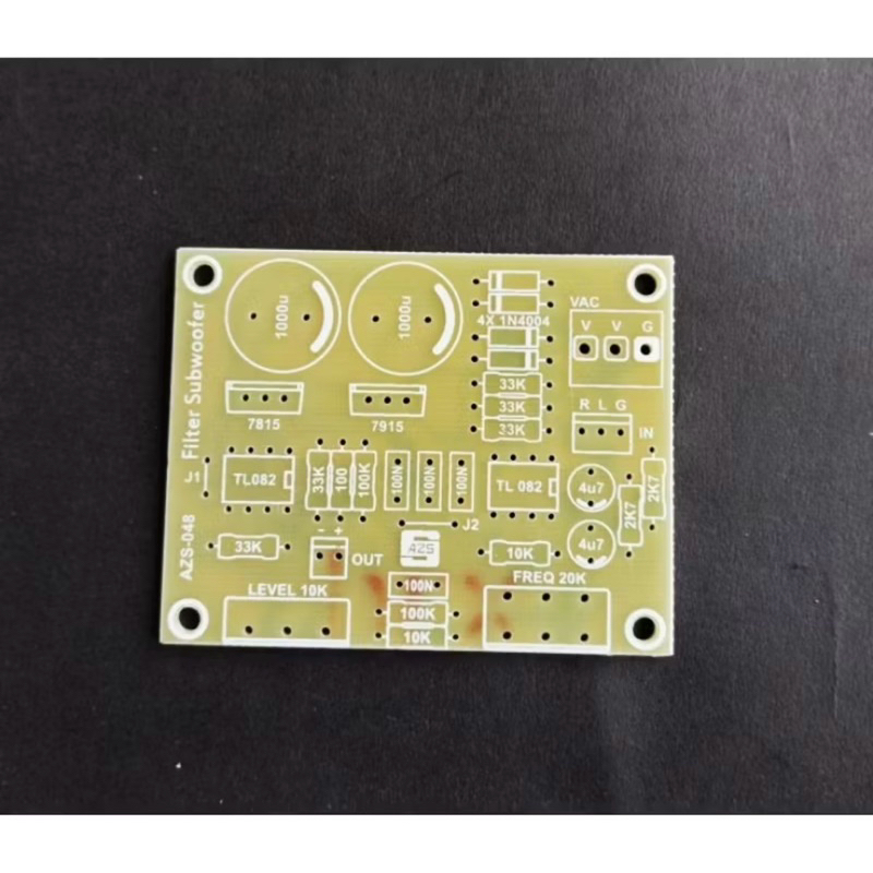 PCB Filter Subwoofer PCB Fiber FR4