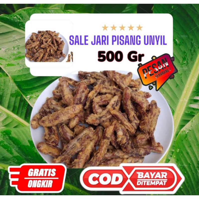 

sale pisang jari/sale unyil 500gr
