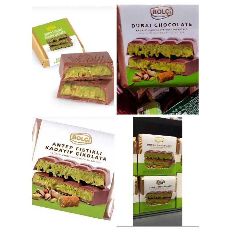 

Coklat Dubai Kunafa Bolci