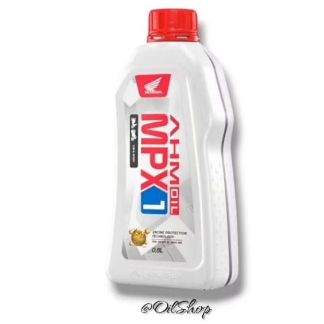 Oli Motor MPX 1 AHM Matic 0.8L 800ml 10W-30 ID Barcode Kemasan Baru