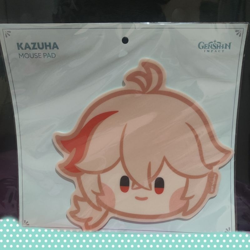 Official Mousepad Genshin x Minini LINE FRIENDS Kazuha Kaedehara