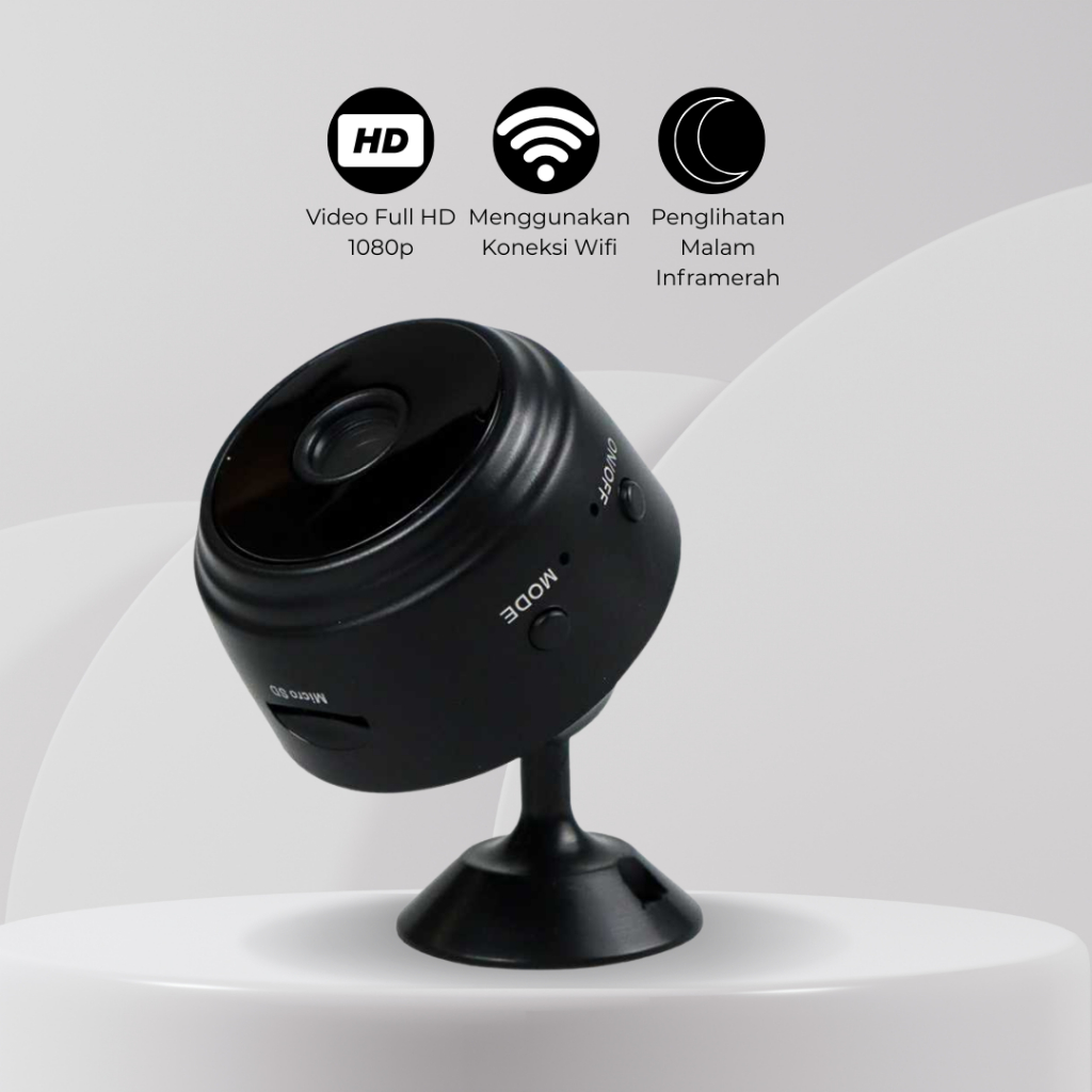 Mini WiFi IP Camera CCTV 1080P