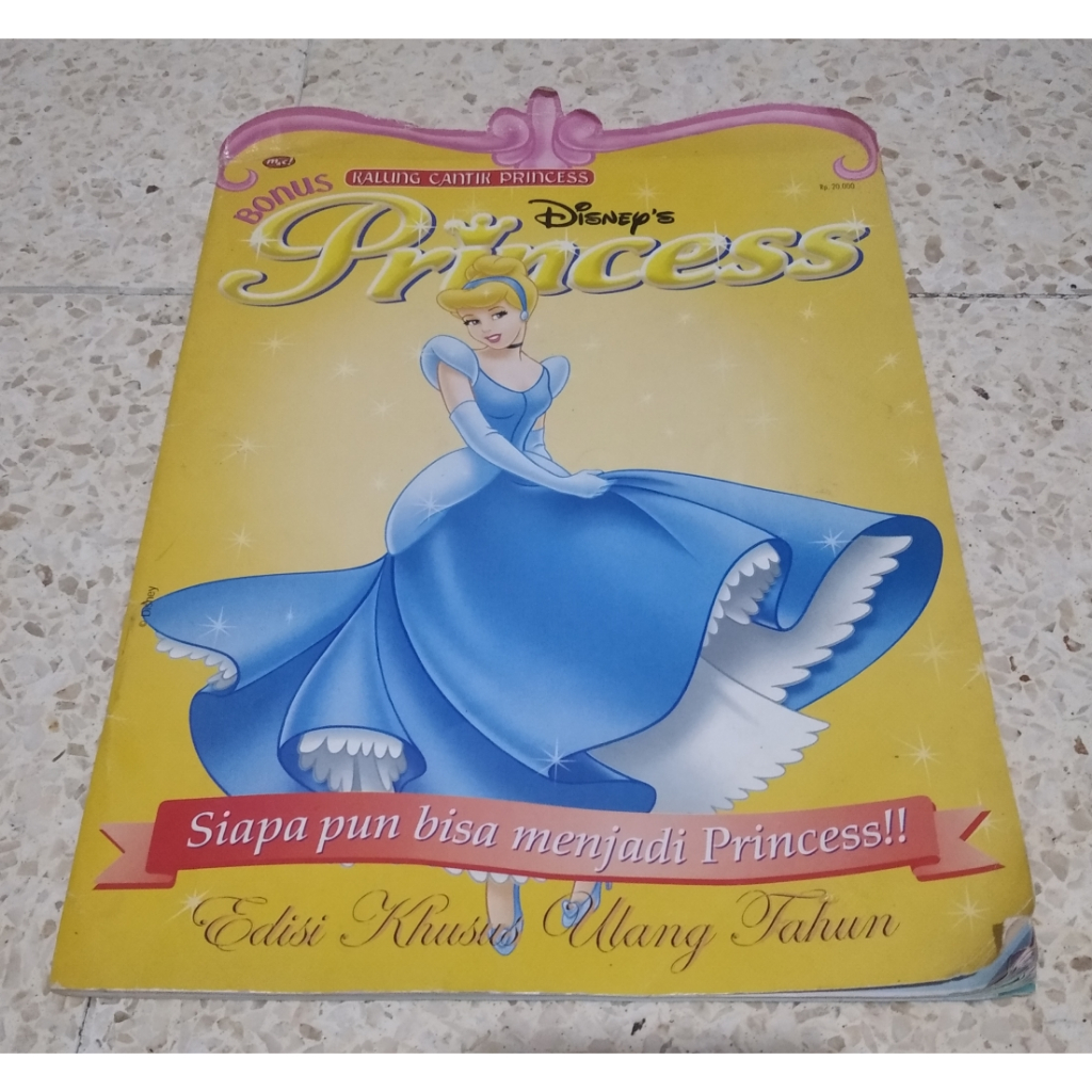 majalah DISNEY PRINCESS edisi 17 Januari 2005. Kondisi baca di keterangan iklan