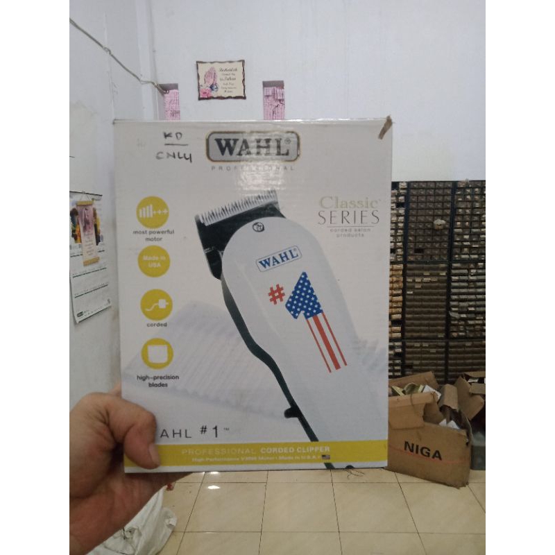 Hair Clipper WAHL #1 ORIGINAL USA/ RARE WAHL #1 STOCK BARANG LANGKA