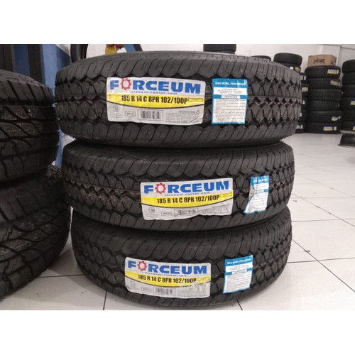 BAN MOBIL MUATAN STANDAR CERRY PICKUP L300 FORCEUM DIGON 185 R14 LT TUBELES