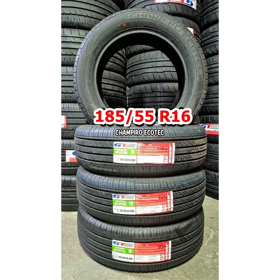 Ban mobil 185 55 ring 16 tubeles GT Radial 185/55 R16 Champiro Ecotec