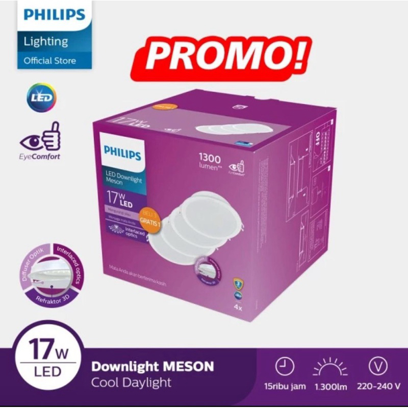 LED DOWNLIGHT PHILIPS 17 Watt