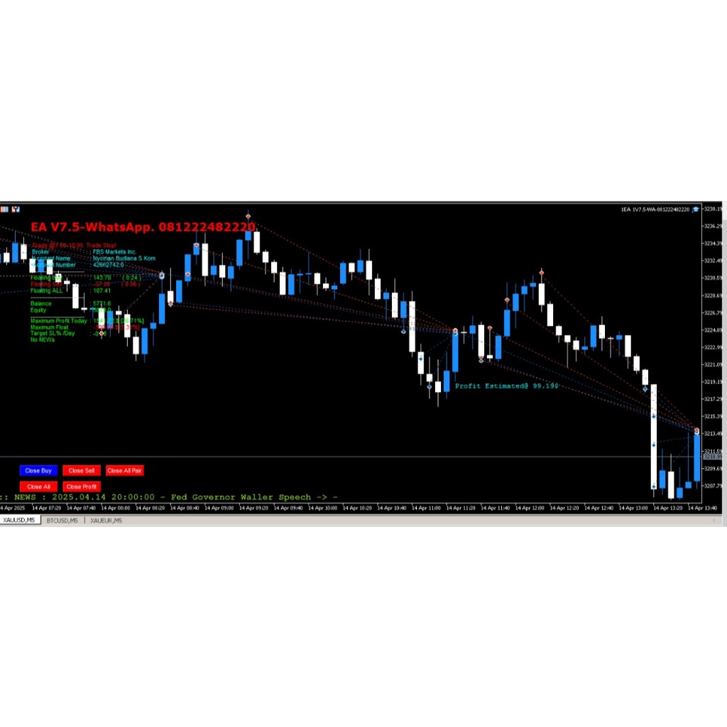 EA HEDGING 2025 v3 CRYPTO XAUUSD BTCUSD ETHUSD