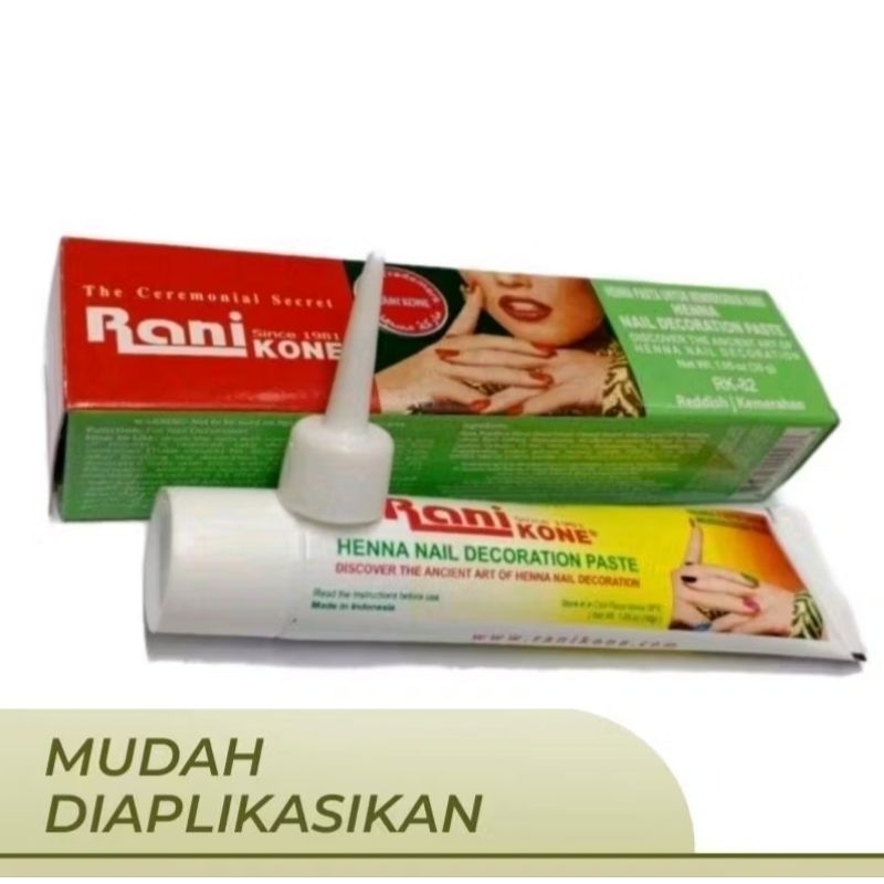 Rani Kone / Henna Kuku Merah