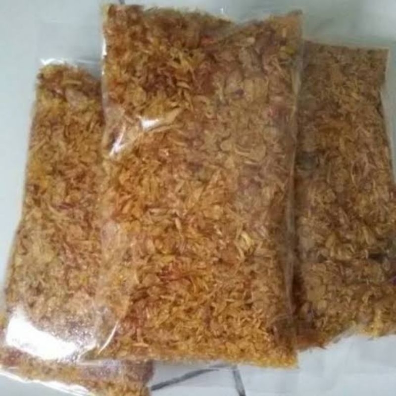

Bawang goreng berebes 1kg murah Campuran Ubi krispi