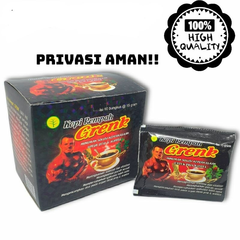 KOPI GRENK PENAMBAH STAMINA LAKI-LAKI
