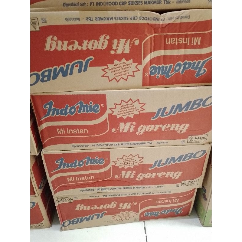 

Indomie Goreng Jumbo isi 24 Pcs (Per Karton)