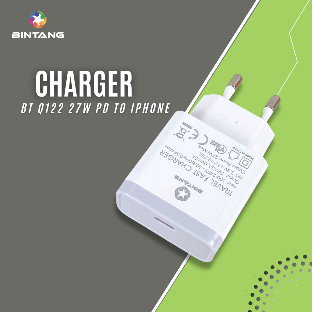 CHARGER BT Q122 27W PD TO IPHONE