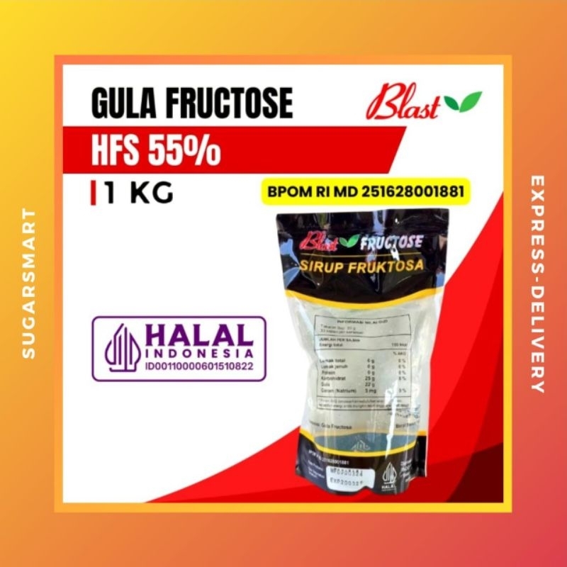 

Gula Cair Fructose 1kg exp 12/25