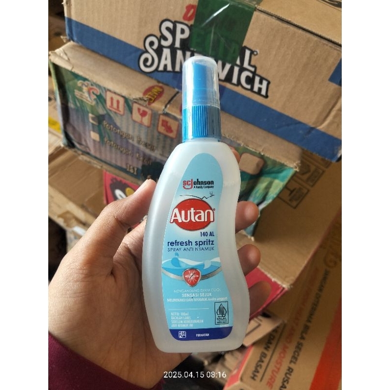 autan spray refresh spritz 100ml