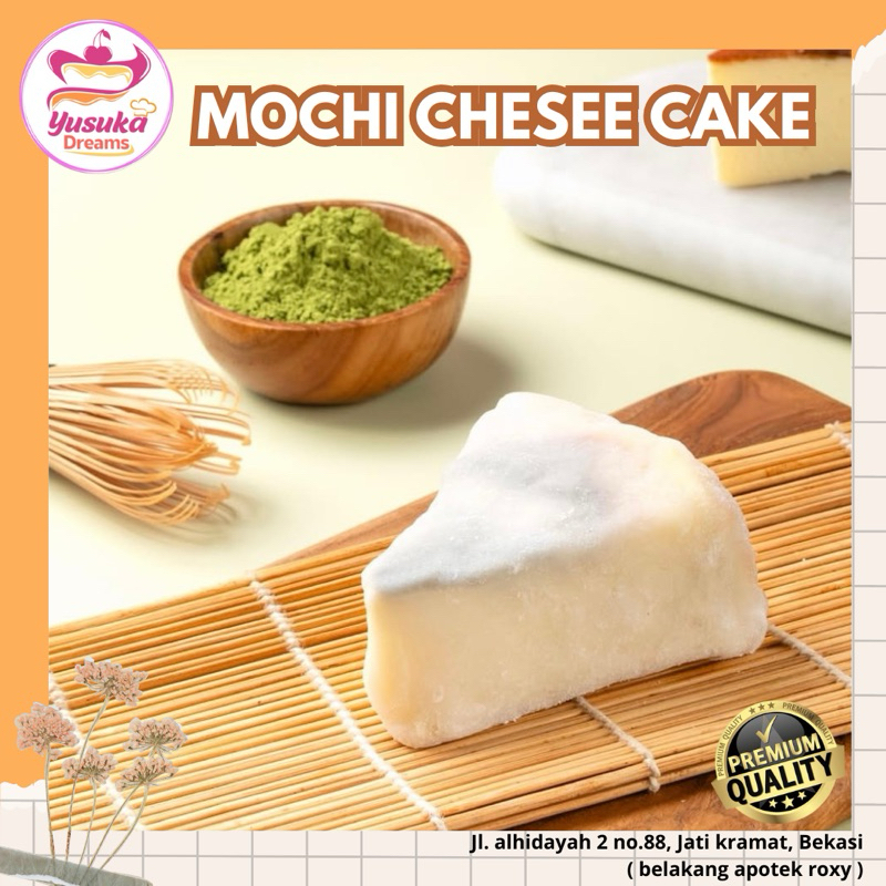 

Mochi Chesee Cake (slice) original
