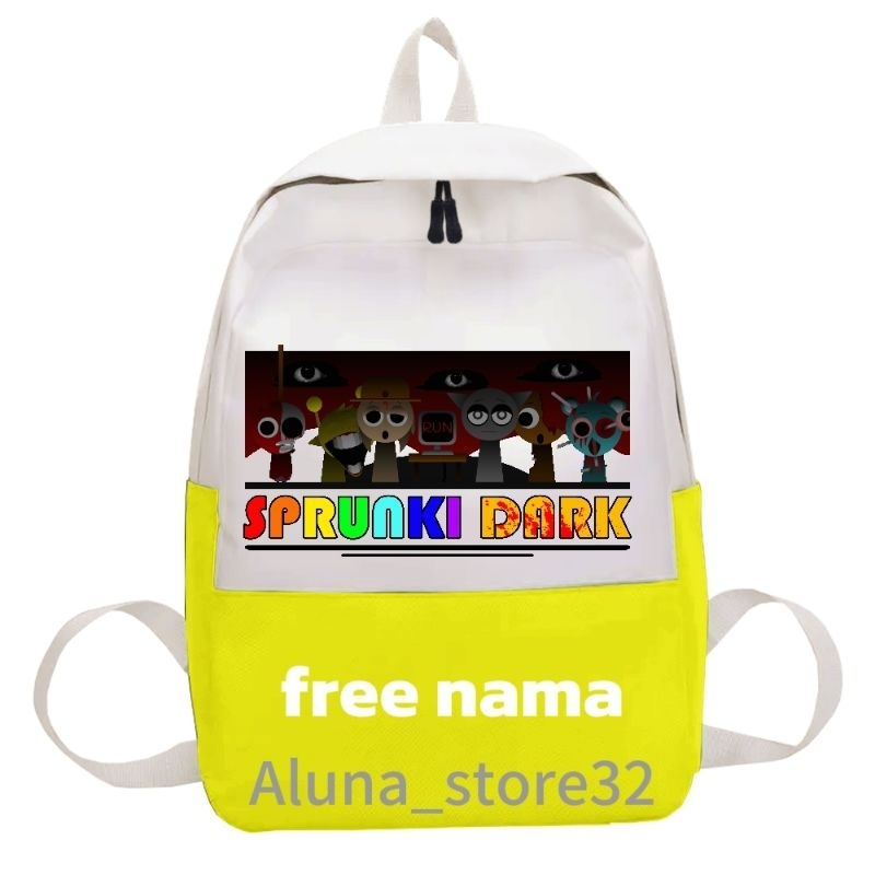PROMO TAS RANSEL ANAK KARAKTER SPRUNKI VERSION HORROR TAS SEKOLAH/NGAJI ANAK CEWEK COWOK