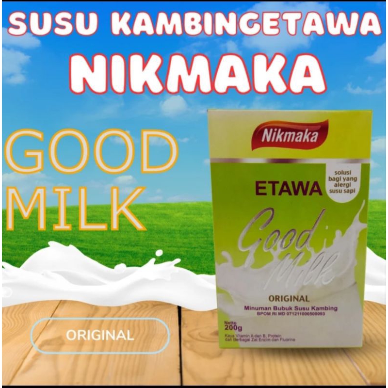 

Susu Bubuk Kambing Etawa Susu Kambing Etawa 200 gr
