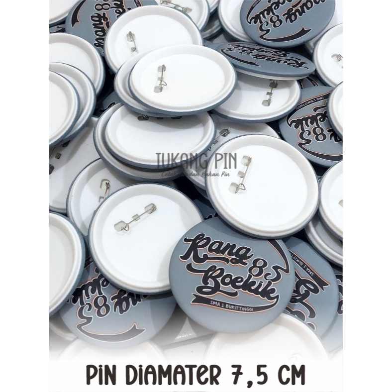 Accesories Pin Bros Custom Diameter 7,5 cm
