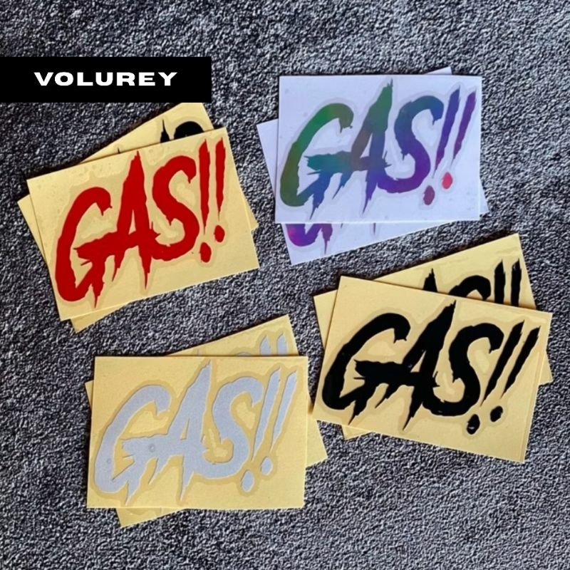 STIKER GAS Sticker GAS Cutting Stiker Herex GAS Stiker Motor Mobil GAS
